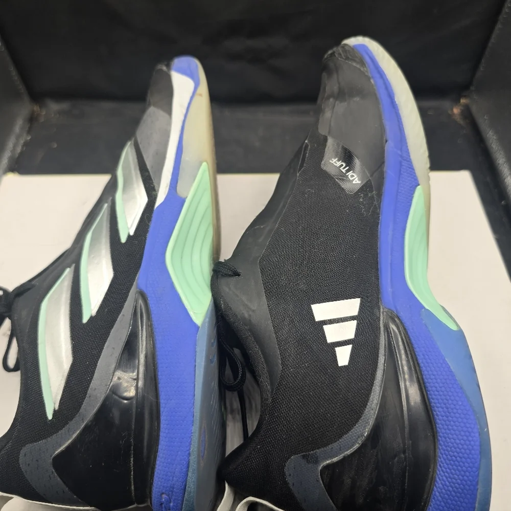 adidas Black‎ and Blue Athletic Shoes